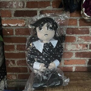Wensday adams pottery, barn, plush doll